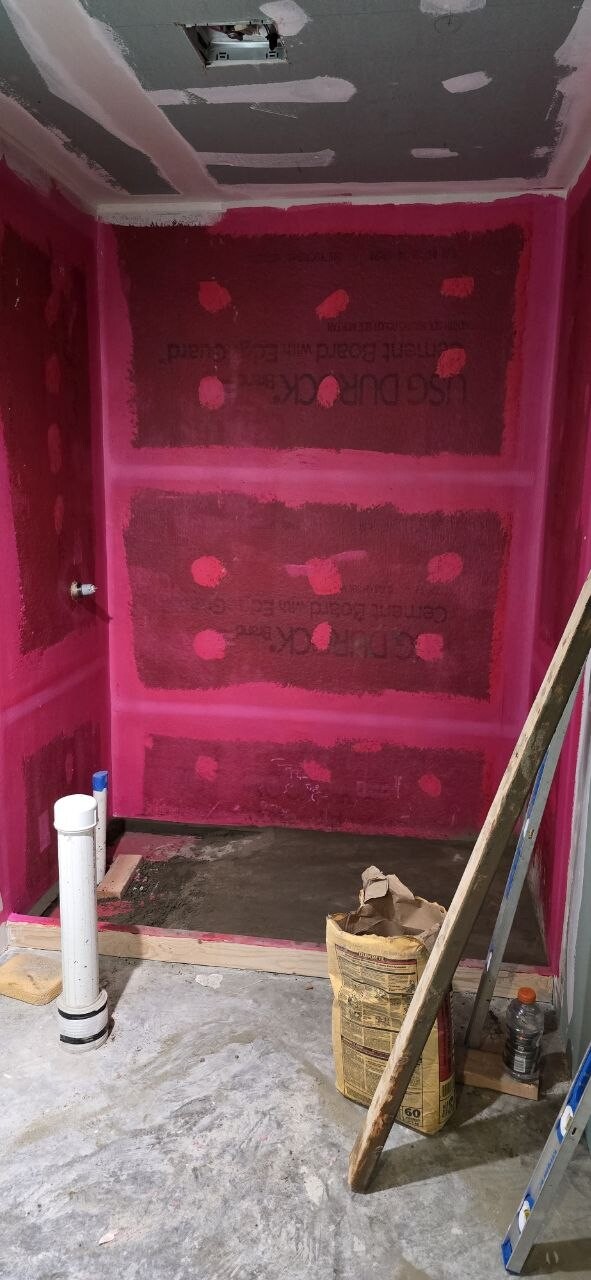 Bathroom renovation — J&R Enterprise project