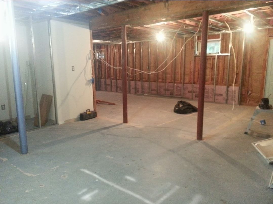 Basement before — J&R Enterprise renovation