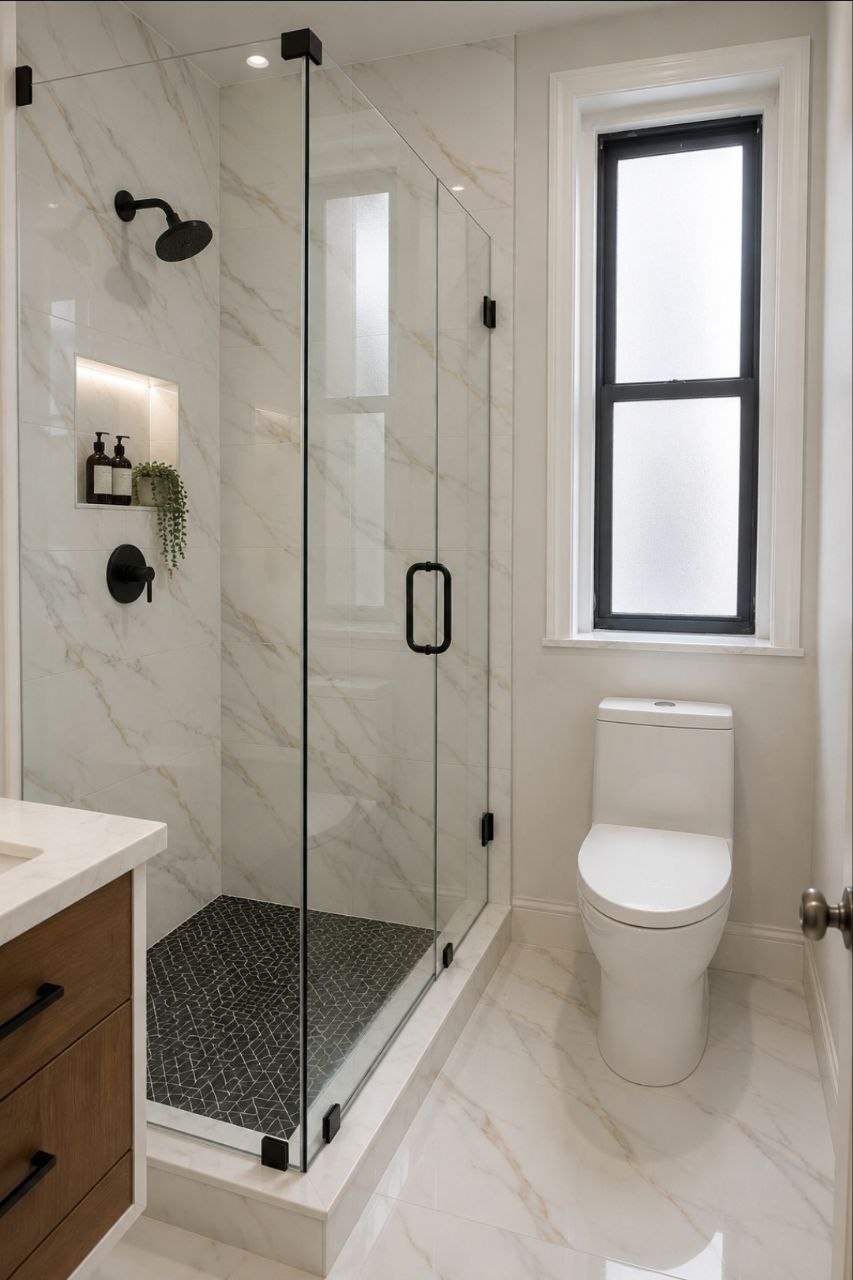 Bathroom after — J&R Enterprise renovation